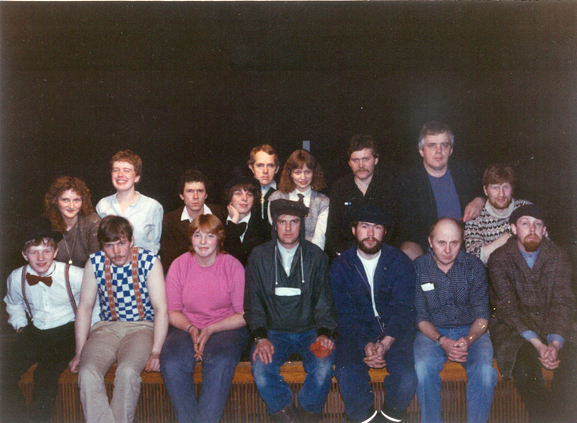 Fyrsti Kabaretthópurinn 1983 - fyrir 25 árum siðan!