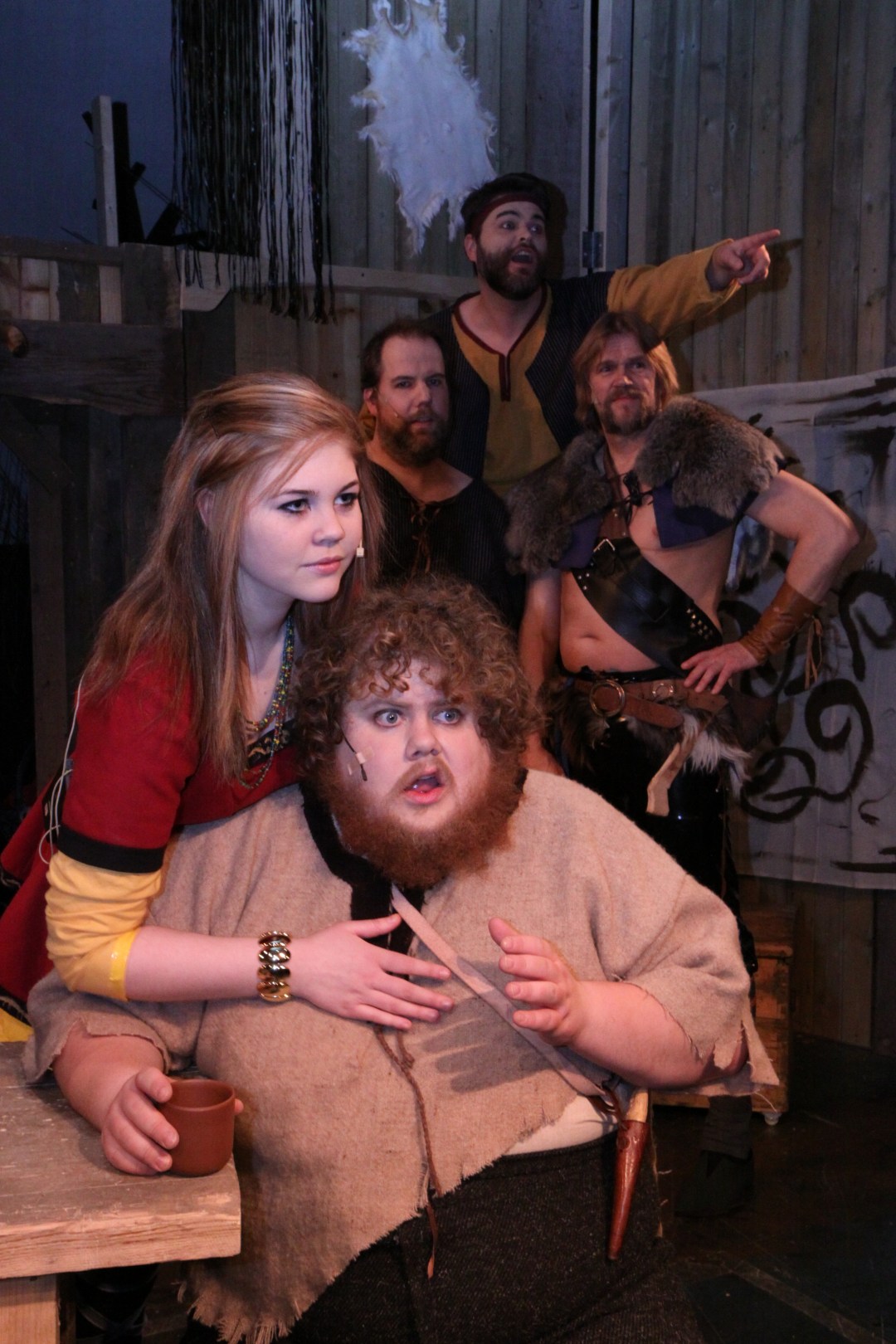 Freydís og Tyrkir - Gunnar, Haki og Þórhallur á bakvið