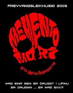 Memento mori verður frumsýnt á föstudaginn