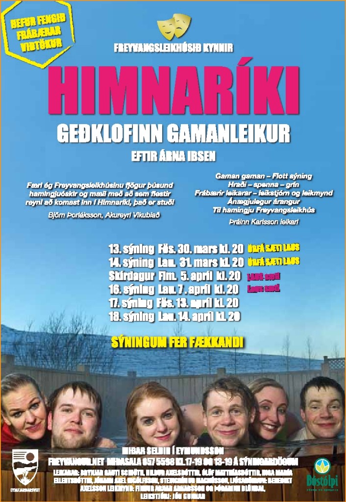 Himnaríki á fullu blússi í Freyvangi