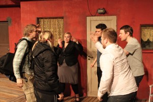 Það þurfa allir að hita sig upp